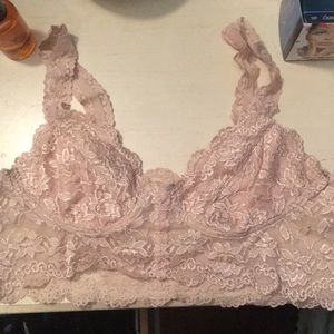 Pink bralette